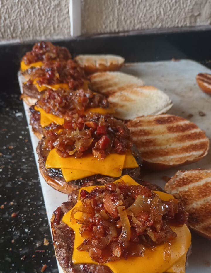 Hambúrguer defumado - Churrasco ArtGourmet